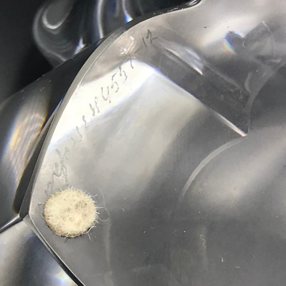 Orrefors Sweden Lead Crystal Belle Tulip Dish Signed Lars Hellsten Design - Picture 4 of 7